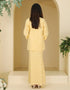 KIDS BAJU KURUNG KEDAH IRDINA (SWEET YELLOW)